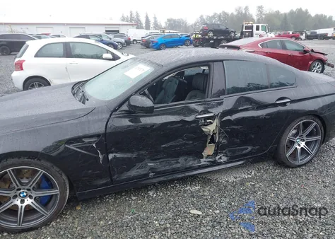 2014 BMW M6 Gran Coupe Gran Coupe z USA, uszkodzony, nr VIN WBS6C9C5XED466881